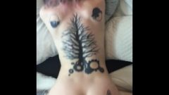 Tattooed Pink Haired Girl Ruined From Behind Pov Doggy Enormous Ass-Hole SHORT CLIP!!