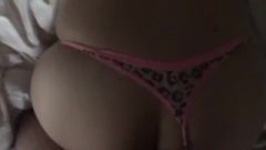 Wife Wearing Thong Destroyed Doggystyle