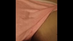 QUICKY DOGGY STYLE AND CUM ON WIFE PANTIES