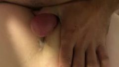 Nailing Tight Pussy From Behind Cumming On Her Enormous Butt