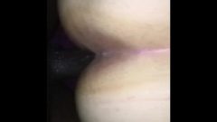 Black Penis Hitting Now Pussy From Behind