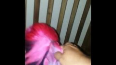 Pink Hair Milf Getting Ruined Doggystyle