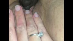 UP CLOSE: DRIPPING WET MILF PUSSY GETS FUCKED DOGGY BY Big Black Dick