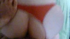 Doggy Style Red Thong