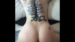 Tattooed Pink Haired Girl Ruined From Behind Pov Doggy Enormous Butt SHORT CLIP!!