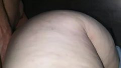 BBW Wife Creampied From Behind!