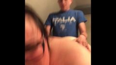 Moaning BBW Wife Gets Smashed Rough