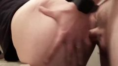 Pretty Blonde With Huge Asshole Gets Bent Over And Creampied By Huge Tool Neighbor