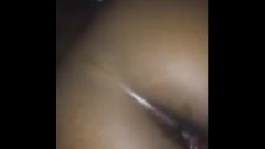 Chocolate Receives Big Black Cock Raw From Behind