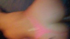 Seductive Asshole White Whore In Thong Panties Doggystyle Pov And Cum-Shot From Big Black Dick!